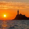 Fastnet Lighthouse At Sunset Paint By Numbers