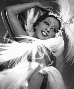 French Dancer Josephine Baker Paint By Numbers