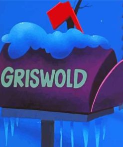 Griswold National Lampoons Christmas Vacation Paint By Numbers