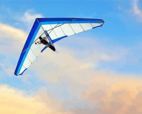 Hang Glider Paint By Numbers