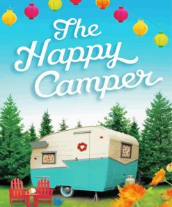 Happy Camper Paint By Numbers