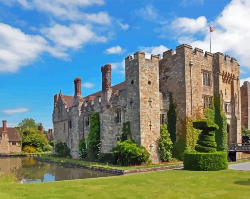 Hever Castle Paint By Numbers