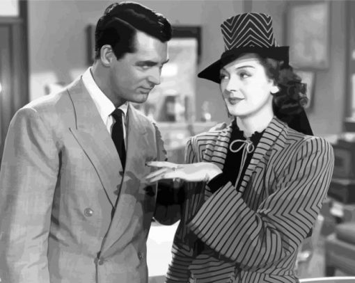 His Girl Friday Characters Paint By Numbers