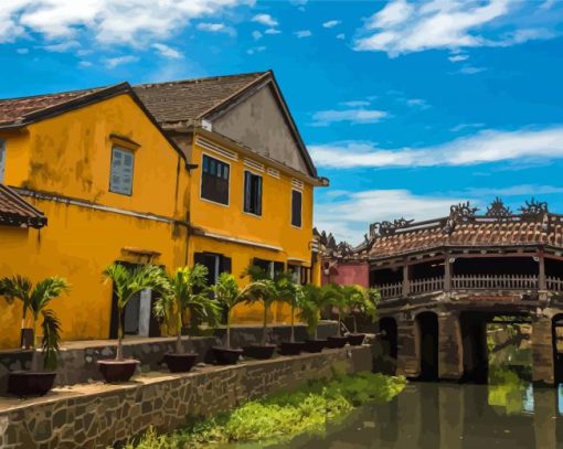 Hoi An City Vietnam Paint By Numbers