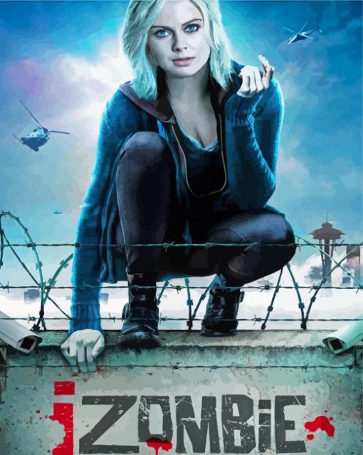 Izombie Movie Poster Paint By Numbers