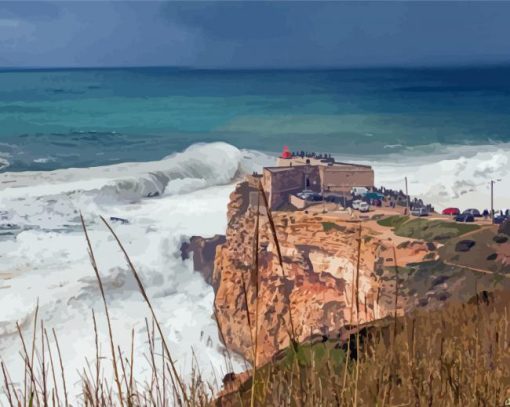 Nazare Portugal Paint By Numbers