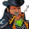 One Piece Capone Bege Paint By Numbers