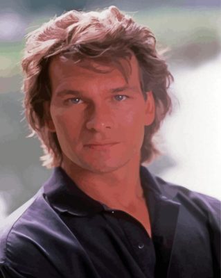 Patrick Swayze Paint By Numbers