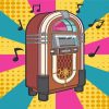 Pop Art Jukebox Paint By Numbers