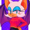 Rouge The Bat Paint By Numbers