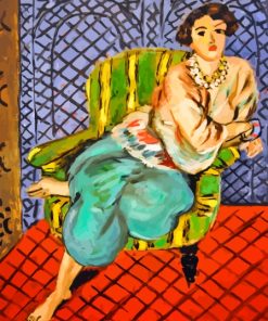 Seated Odalisque Henri Matisse Paint By Numbers