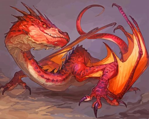 Smaug Paint By Numbers