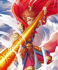 Sun Wukong Supernatural Monkey Paint By Numbers