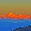 Sunset At Himalayas Paint By Numbers