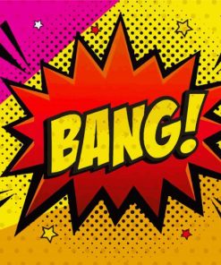 The Bang Pop Art Paint By Numbers