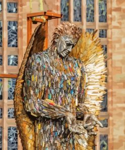 The Knife Angel Paint By Numbers