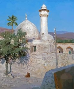 The Mosque In Jenin Polenov Paint By Numbers