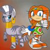 Tikal Sonic Art Paint By Numbers