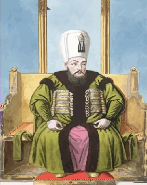 Turkey Sultan Ahmed I Paint By Numbers