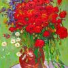 Van Gogh Poppy Vase Paint By Numbers