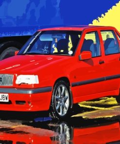 Volvo 850 Car Paint By Numbers