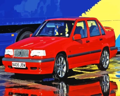 Volvo 850 Car Paint By Numbers