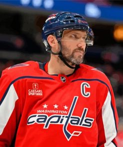 Washington Capitals Player Alexander Ovechkin Paint By Numbers