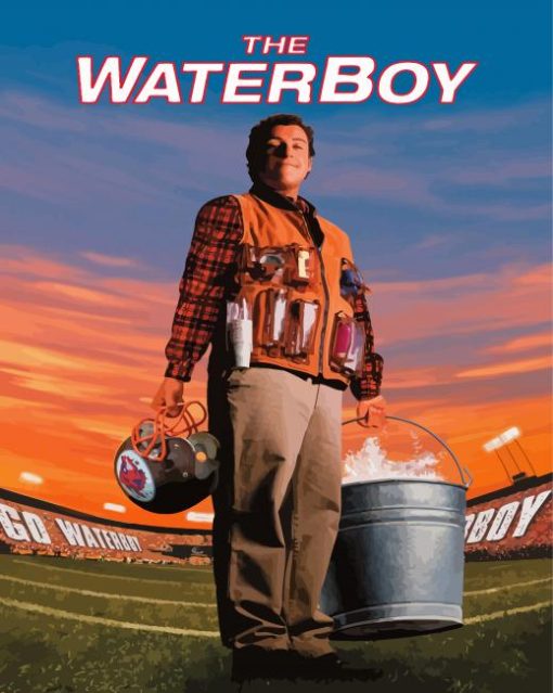 Waterboy Poster Paint By Numbers