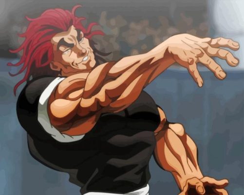 Yujiro Hanma Paint By Numbers