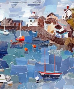 Abstract Aberdovey Paint By Numbers