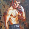 Abstract Joe Calzaghe Paint By Numbers