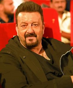 Actor Sanjay Dutt Paint By Numbers