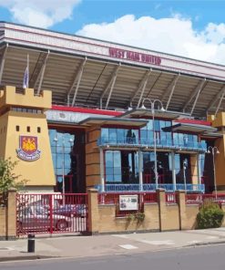 Boleyn Ground West Ham United Stadium Paint By Numbers