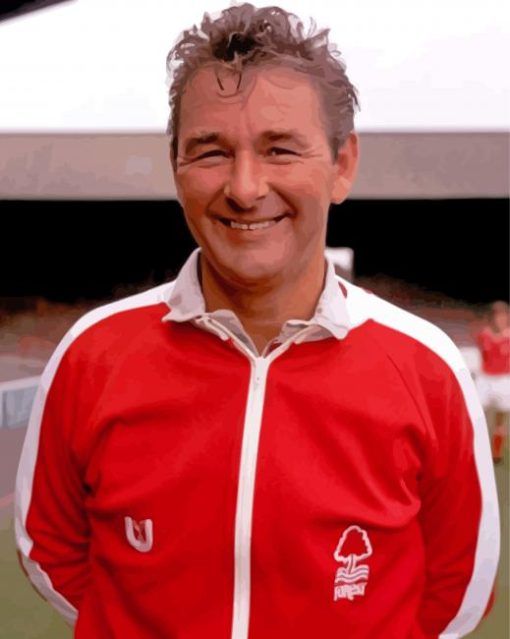 Cool Brian Clough Paint By Numbers