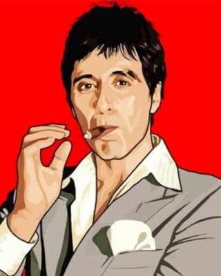 Tony Montana Paint By Numbers