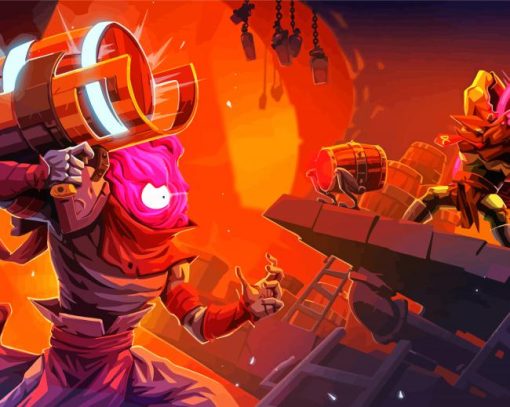 Cool Dead Cells Paint By Numbers