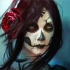 Dark Goth Girl Paint By Numbers
