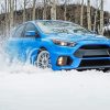 Ford Focus RS In The Snow Paint By Numbers