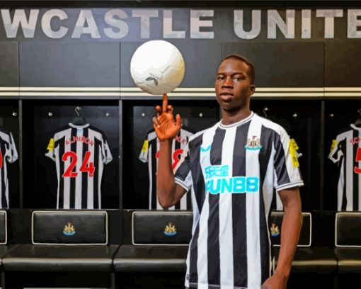 Garang Kuol Newcastle United Player Paint By Numbers