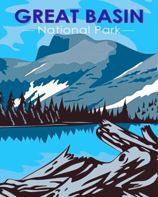 Great Basin Poster Paint By Numbers