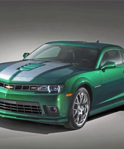 Green 2015 Camaro Paint By Numbers
