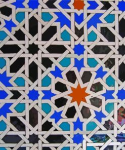 Islamic Natural Geometry Paint By Numbers