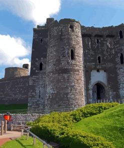 Kidwelly Castle In Wales Paint By Numbers