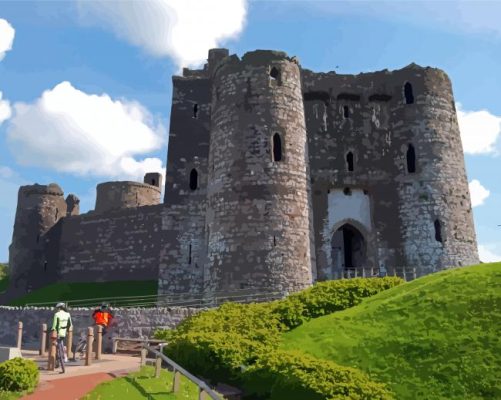 Kidwelly Castle In Wales Paint By Numbers