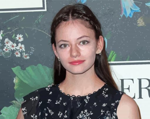 Mackenzie Foy American Actress Paint By Numbers