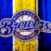 Milwaukee Brewers Logo Paint By Numbers