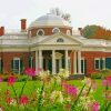 Monticello Virginia Paint By Numbers