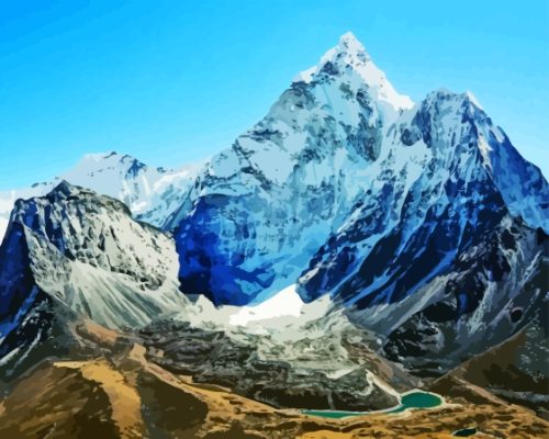 Mount Everest Paint By Numbers