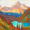 Mountains Landscape JEH Macdonald Paint By Numbers