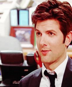 Parks And Recreation Ben Wyatt Character Paint By Numbers